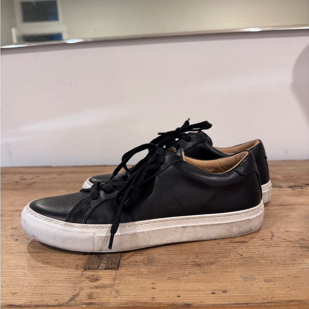The Royale Greats London Original RARE Women’s Black Leather Sneakers